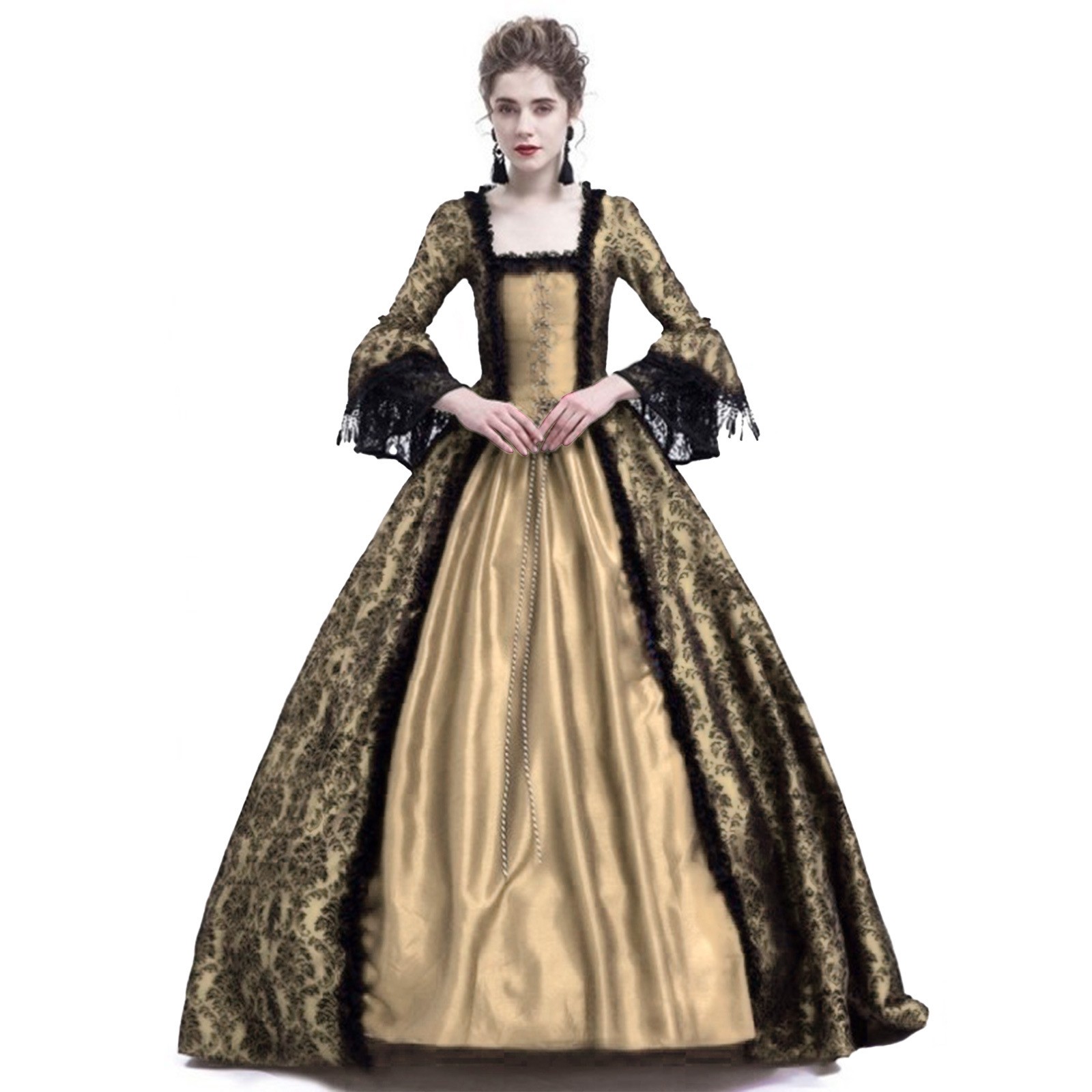 Cadılar Bayramı Cosplay Kostüm - Medieval Renaissance Dress Women incelemesi ve fiyatı