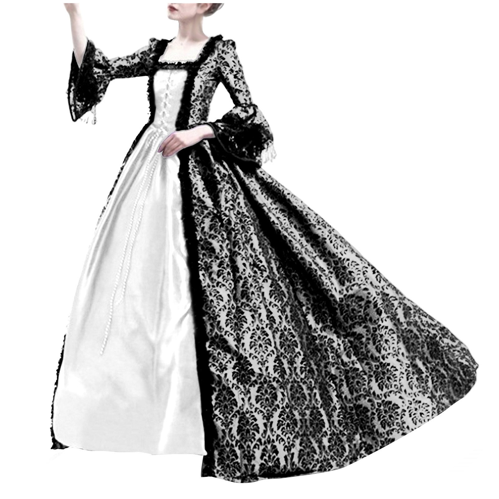 Cadılar Bayramı Cosplay Kostüm - Medieval Renaissance Dress Women incelemesi ve fiyatı
