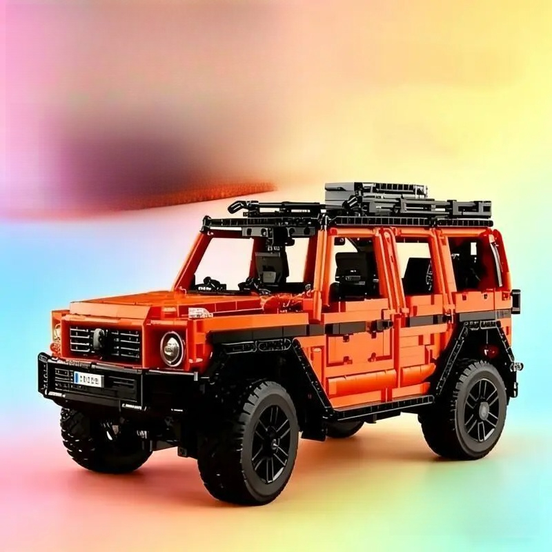 Turuncu arazi aracı G500, evde - Novelty Gifts incelemesi ve fiyatı